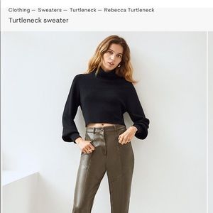 Aritzia Rebecca Sweater in Black